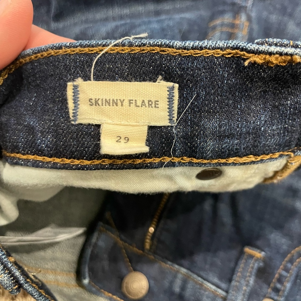Madewell skinny flare - Picture 6 of 7